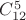 $C_{12}^5$