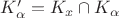$K'_
\alpha=K_x\cap K_\alpha$