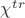 $\chi^{t}^{r}$