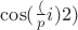 \cos(\frac(pi)2)$