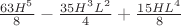 $\frac{63H^5}{8}-\frac{35H^3L^2}{4}+\frac{15HL^4}{8}$