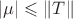 $|\mu| \leqslant \|T\|$