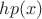 $hp(x)$