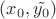 $(x_0,\tilde{y_0})$