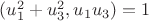 $(u_{1}^2+u_{3}^2, u_{1}u_{3})=1$