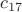 $c_{17}$ $c_{17}$