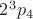 $2^3p_4$