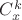 $C_x^k$ $C_x^k$
