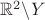 $\mathbb R ^2\backslash Y$