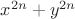 $x^{2n}+y^{2n}$