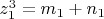 $z_1^3=m_1+n_1$