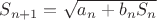 $S_{n+1} = \sqrt{a_n + b_n S_n}$