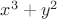 $x^3+y^2$