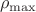 $\item $\rho_{\max}$