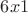 $6x 1$