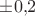 $\pm 0{,}2$