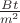 $\frac{Bt}{m^2}$