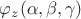 $\varphi_z(\alpha,\beta,\gamma)$ $\varphi_z(\alpha,\beta,\gamma)$