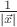 $\frac{1}{|\vec x|}$