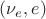 $(\nu_e,e)$