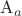 $\mathrm{A}_a$