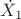 $\dot{X}_1$