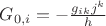 $G_{0,i}=-\frac{g_{ik}j^k}{h}$