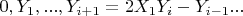 $0,Y_1,...,Y_{i+1}=2X_1Y_i-Y_{i-1}...$