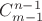 $C_{m-1}^{n-1}$