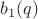 $b_1(q)$