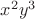$x^2y^3$