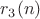 $r_3(n)$