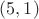$(5, 1)$