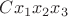 $Cx_1x_2x_3$