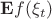 $\mathbf{E}f(\xi_t)$