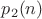 $p_2(n)$