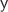 $\mathsf y$