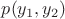 $p(y_1,y_2)$