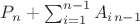 $P_n+\sum_{i=1}^{n-1}{A_i_{n-1}}$