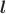 $\boldsymbol{l}$