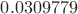 $0.0309779$