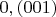 $0,(001)$