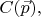 $C(\vec{p}),$