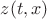 $z(t,x)$