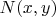 $N(x, y)$