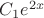 $C_1e^{2x}$