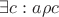 $\exists c: a\rho c$