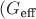 $(\(G_{\text{eff}}\)$ $(\(G_{\text{eff}}\)$