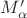 $M'_{\alpha}$
