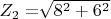 $  Z_2  = $\sqrt{8^2+6^2}$ $